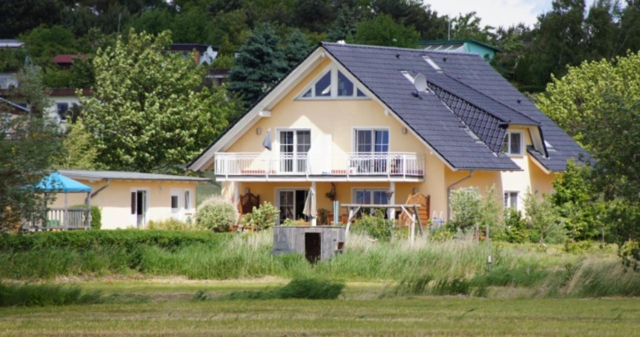 Ferienhaus Am Achterwasser Uckeritz Exteriör bild