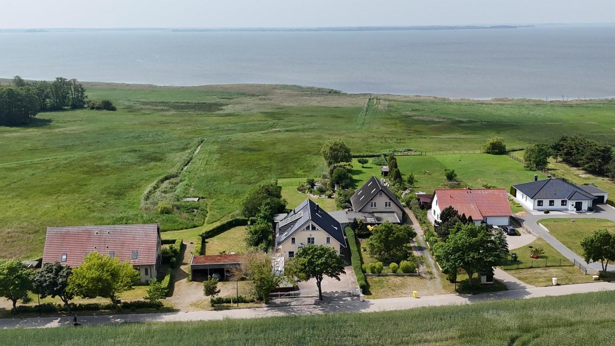 Ferienhaus Am Achterwasser Uckeritz Exteriör bild