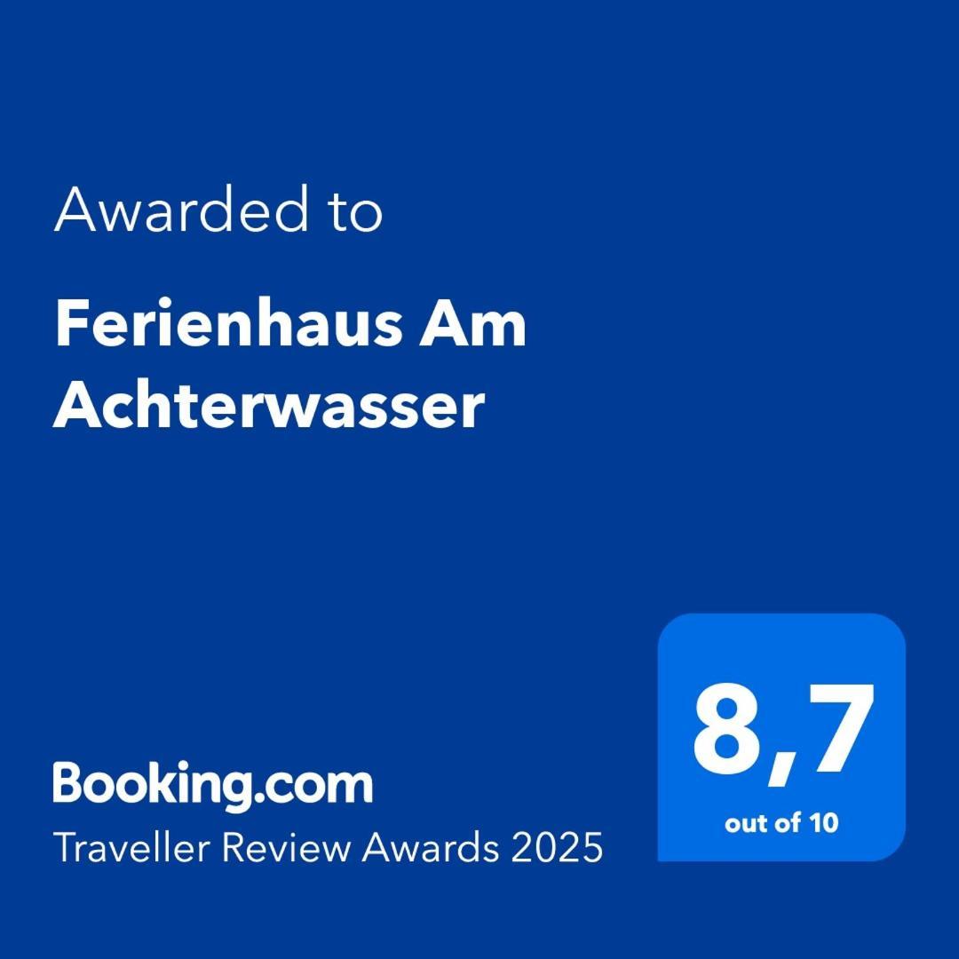 Ferienhaus Am Achterwasser Uckeritz Exteriör bild